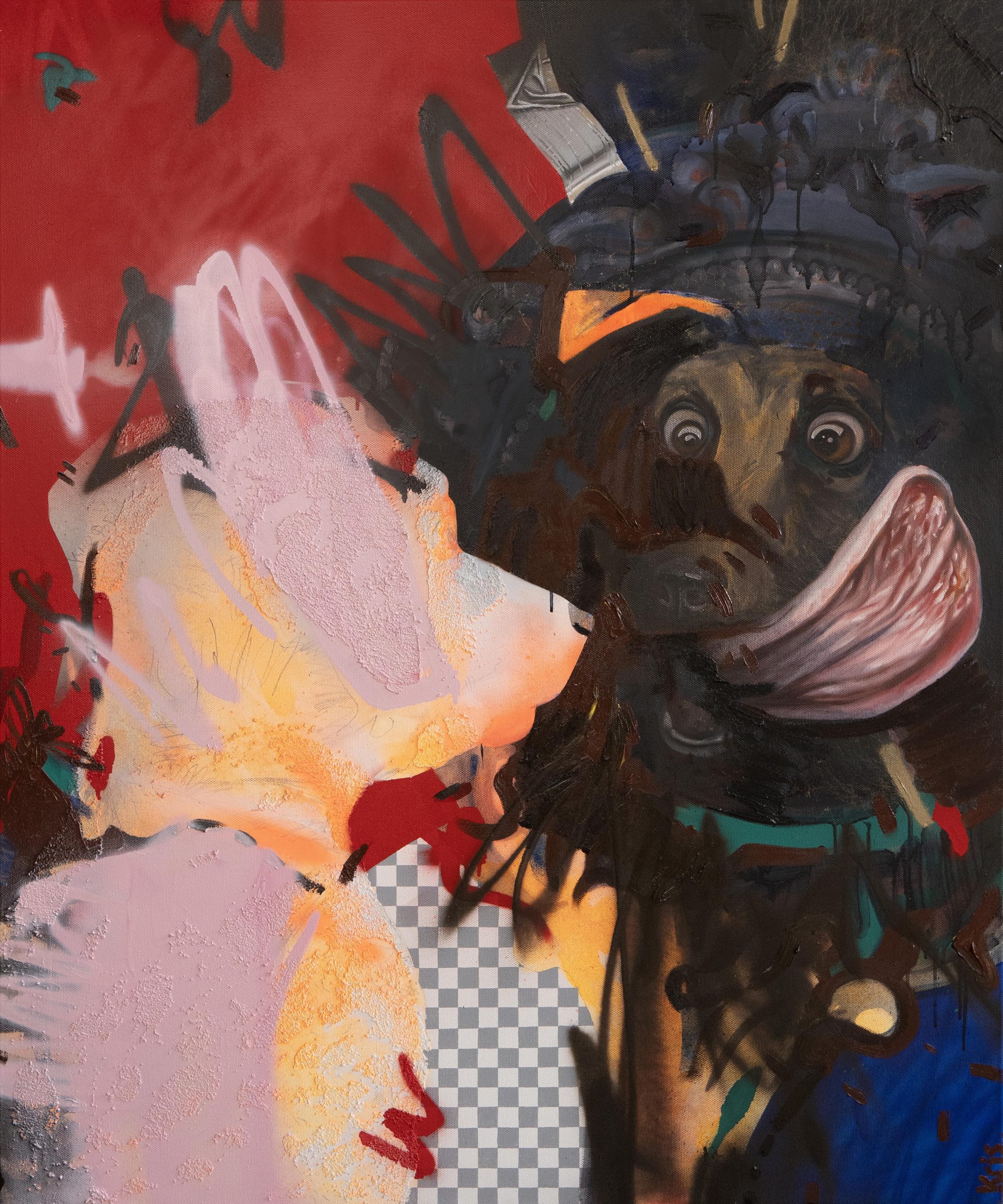 Картина на полотні - Кінофобія | Cynophobia